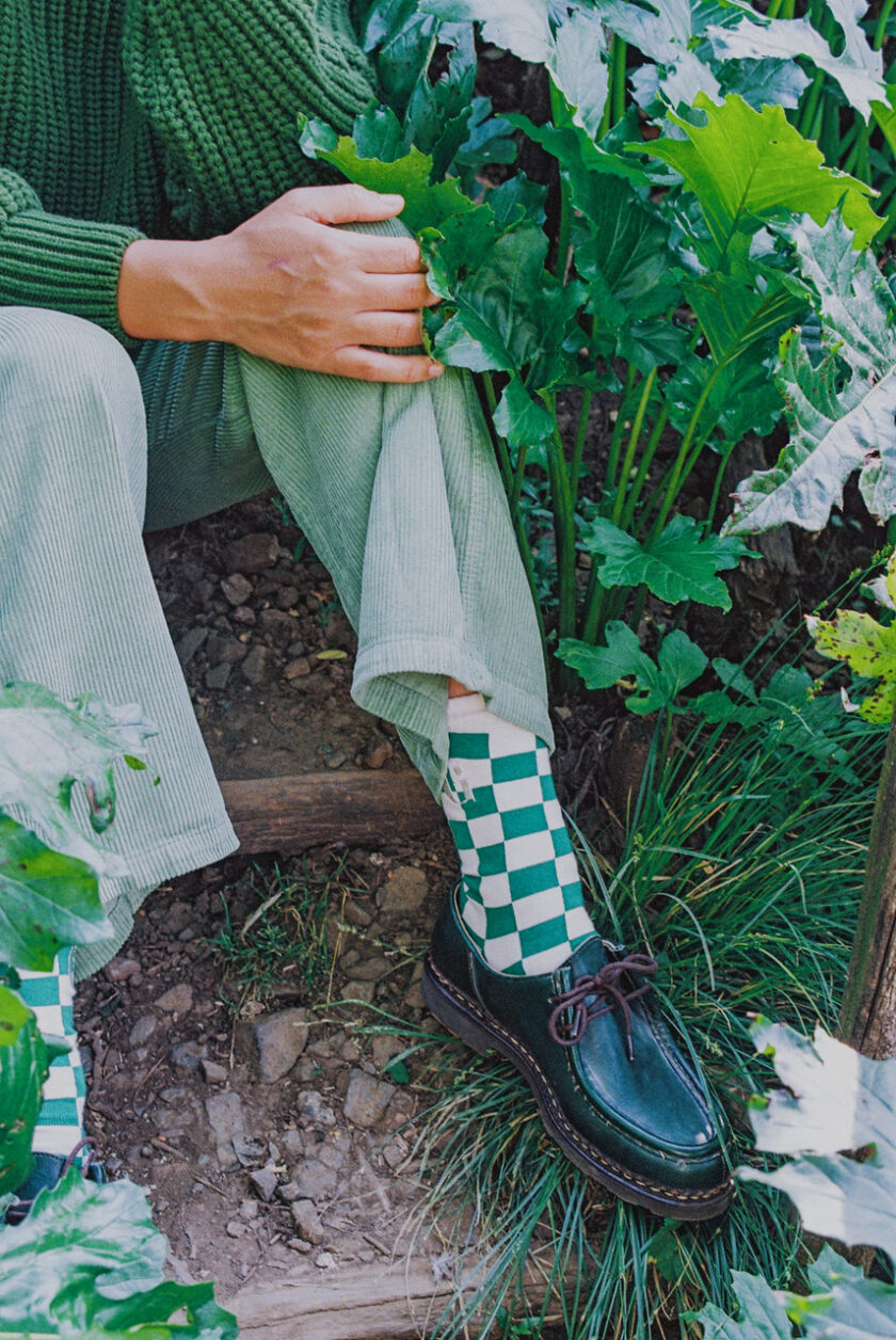 Chaussettes Socksgraine Vert